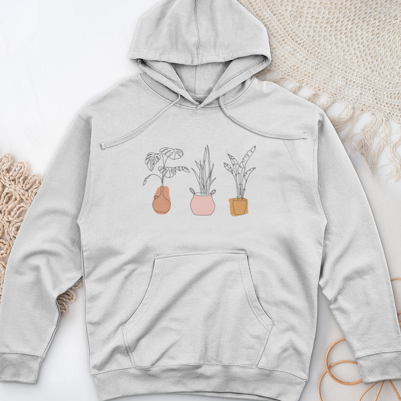 Feed Your Plants Not Your Fear Midweight Hooded Sweatshirt