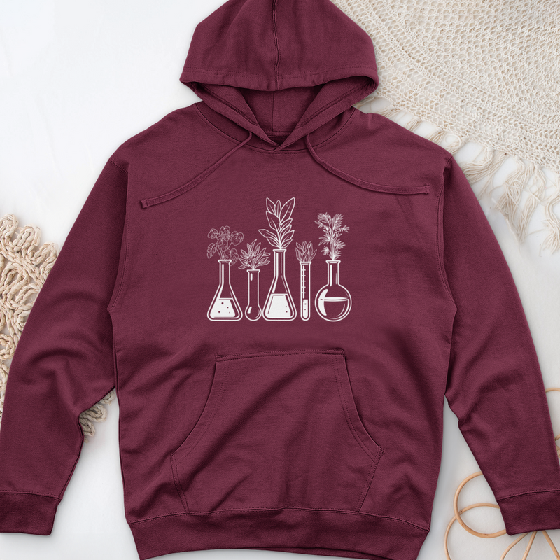 Floral Chemistry Midweight Hooded Sweatshirt