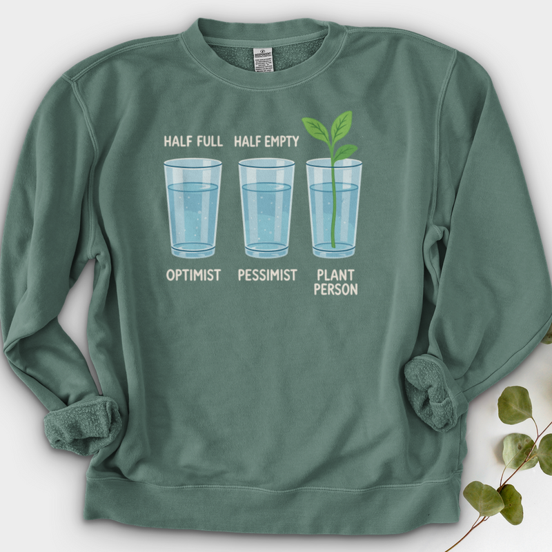 Glass Half Crewneck