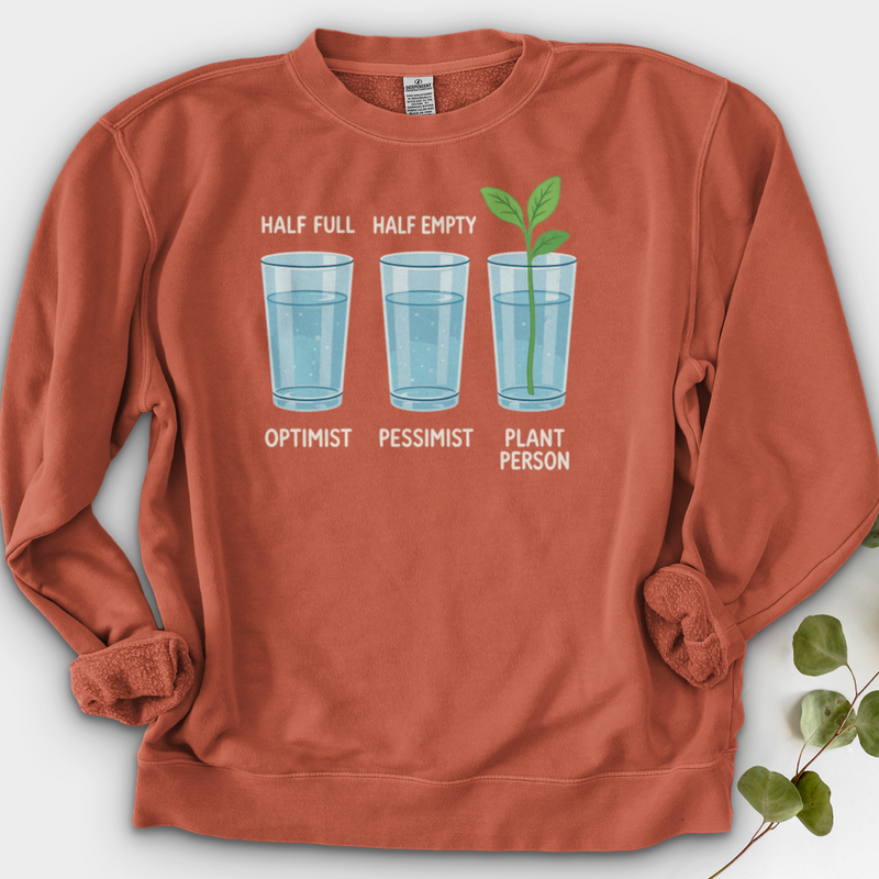 Glass Half Crewneck