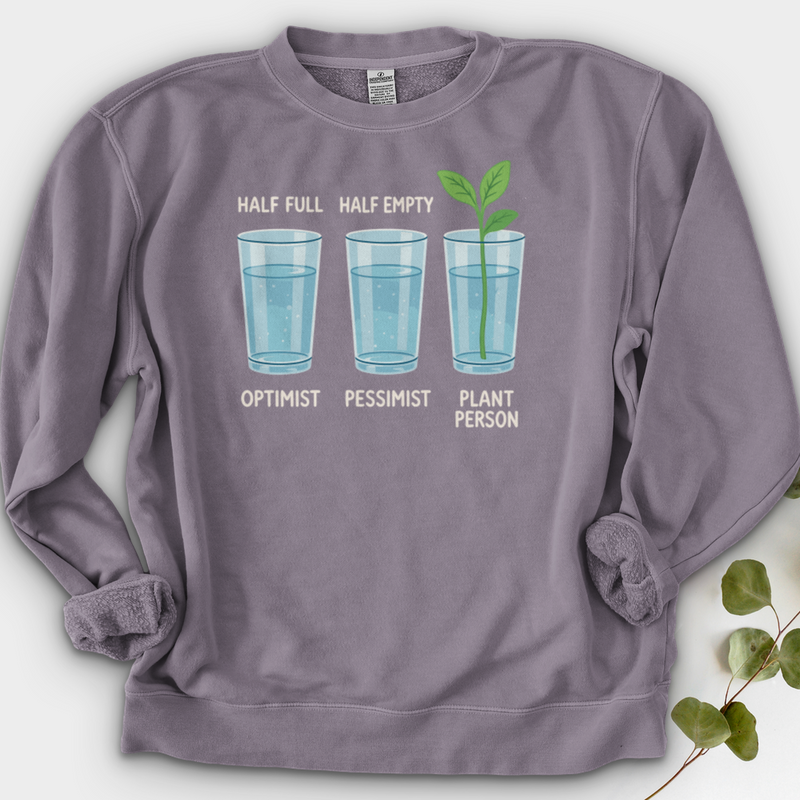 Glass Half Crewneck
