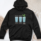 Glass Half Midweight Hooded Sweatshirt
