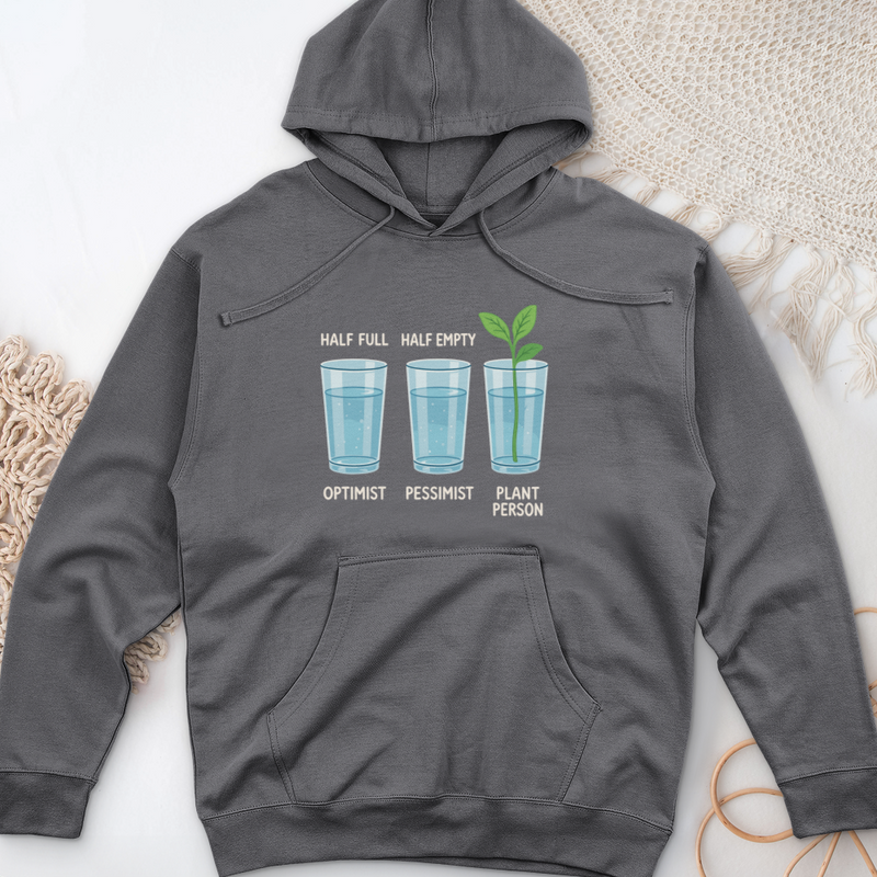 Glass Half Midweight Hooded Sweatshirt