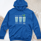 Glass Half Midweight Hooded Sweatshirt