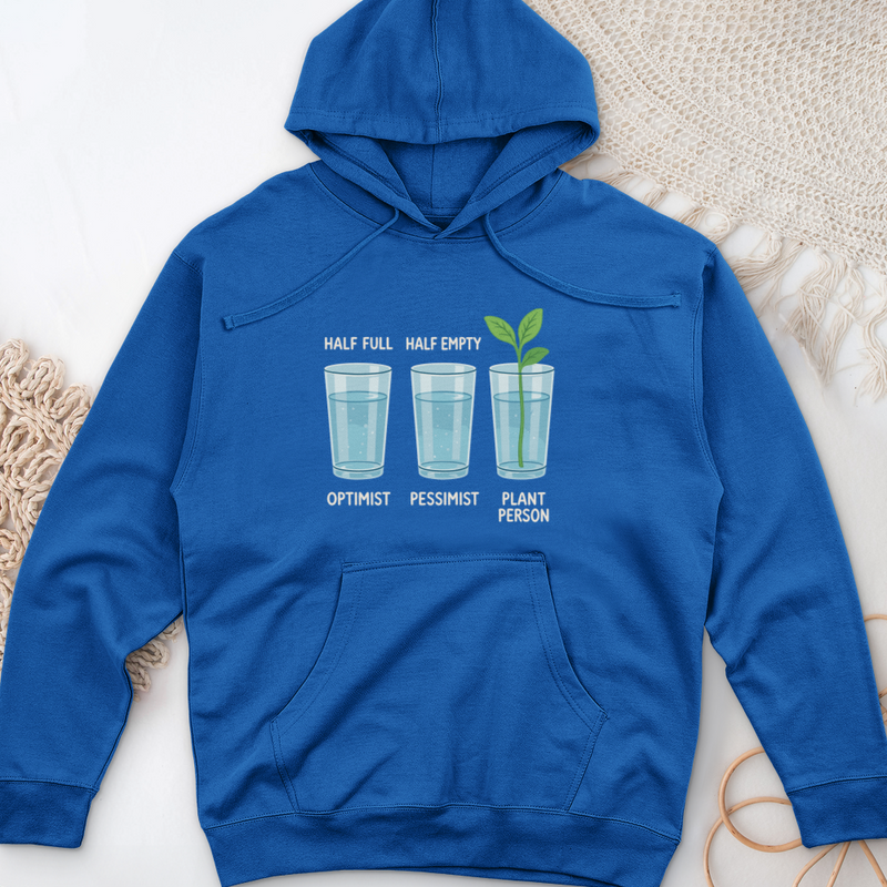 Glass Half Midweight Hooded Sweatshirt