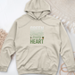 Green Thumb, Happy Heart Midweight Hooded Sweatshirt