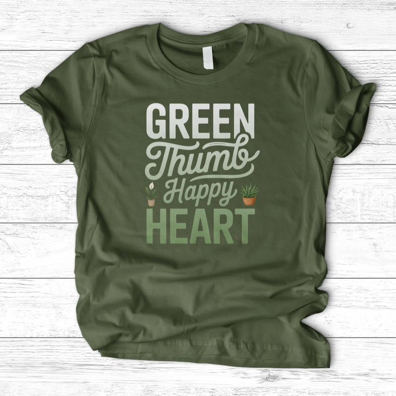 Green Thumb, Happy Heart T-Shirt