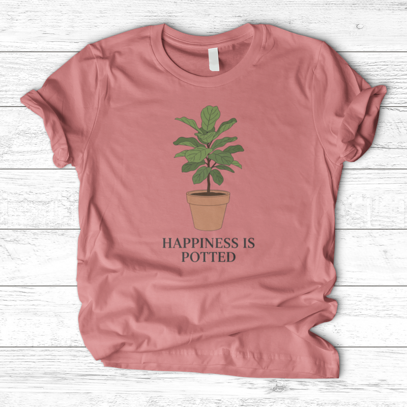 Happiness Is Potted T-Shirt
