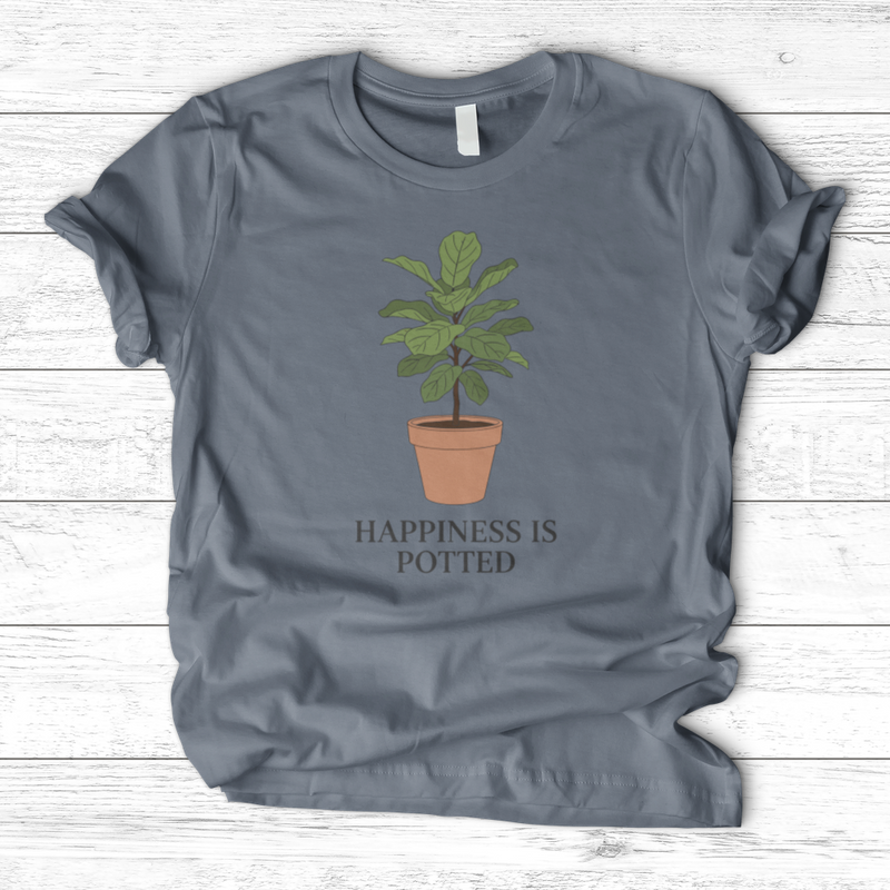 Happiness Is Potted T-Shirt