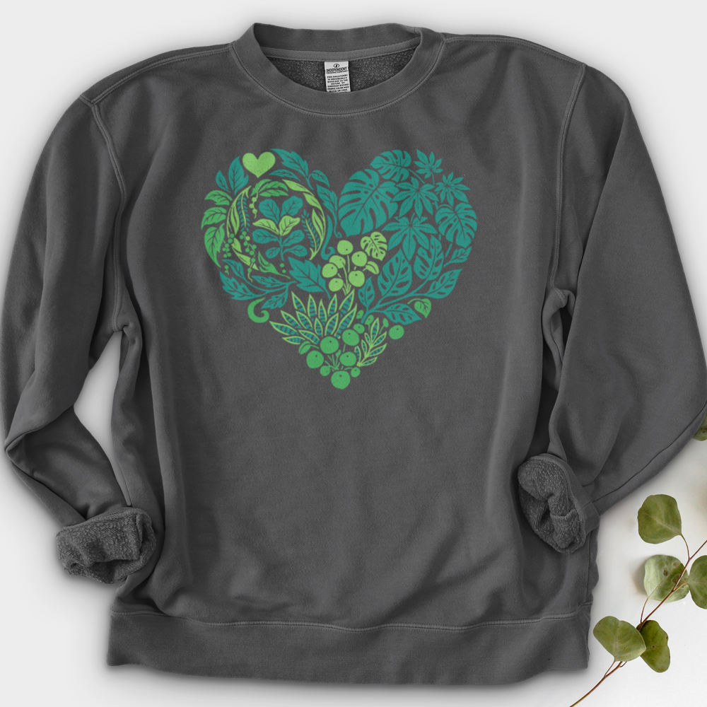 Houseplant Heart Crewneck