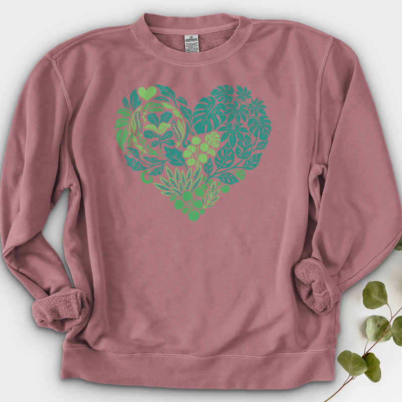 Houseplant Heart Crewneck