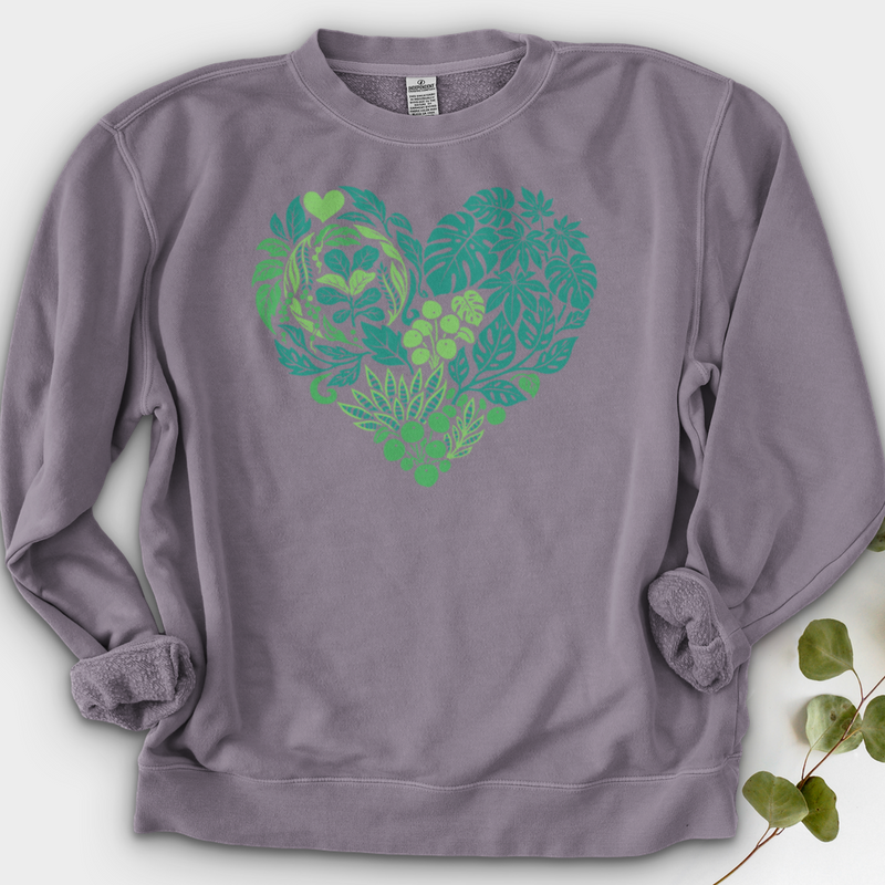 Houseplant Heart Crewneck