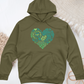 Houseplant Heart Midweight Hooded Sweatshirt