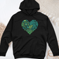 Houseplant Heart Midweight Hooded Sweatshirt