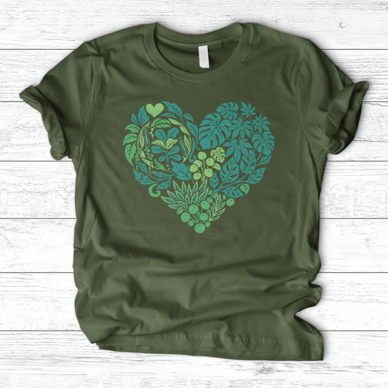 Houseplant Heart T-Shirt
