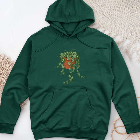 Hoya Houseplant Midweight Hooded Sweatshirt