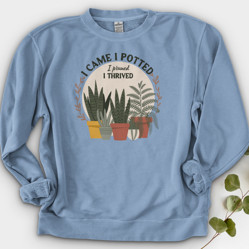I Came I Potted Crewneck