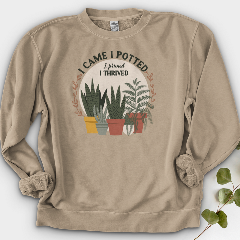 I Came I Potted Crewneck