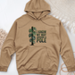 I Know My Way Around a Pole Midweight Hooded Sweatshirt