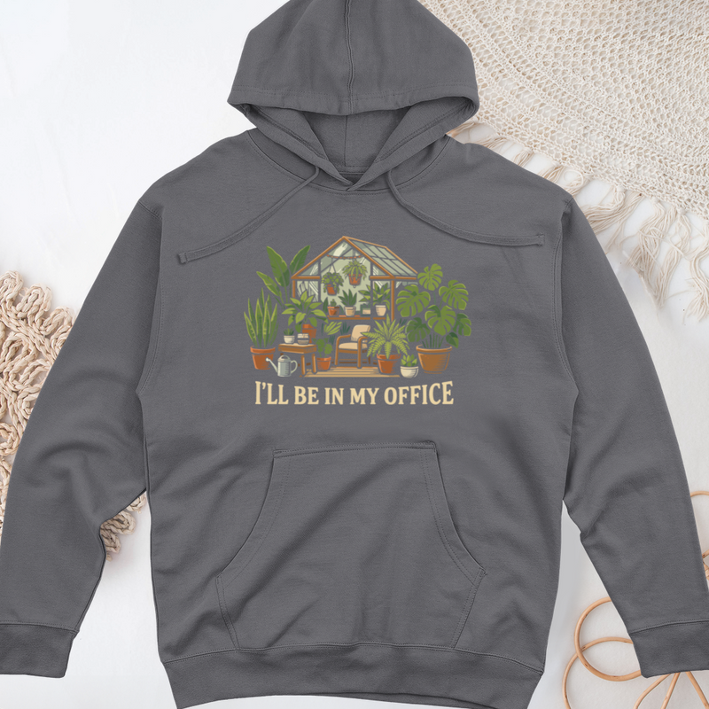 I Will Be In My House Midweight Hooded Sweatshirt