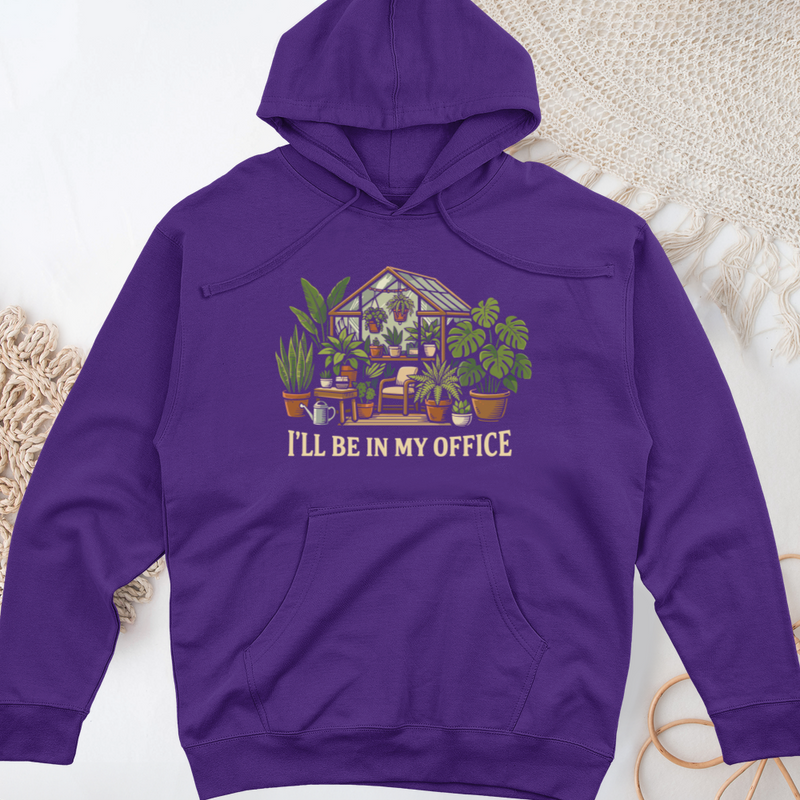 I Will Be In My House Midweight Hooded Sweatshirt