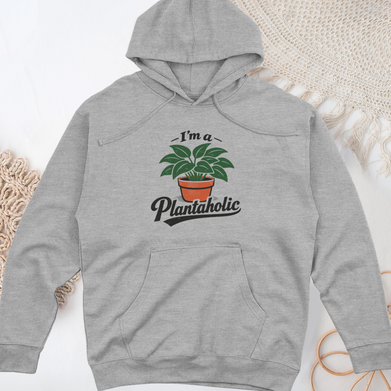I’m a Plantaholic Midweight Hooded Sweatshirt