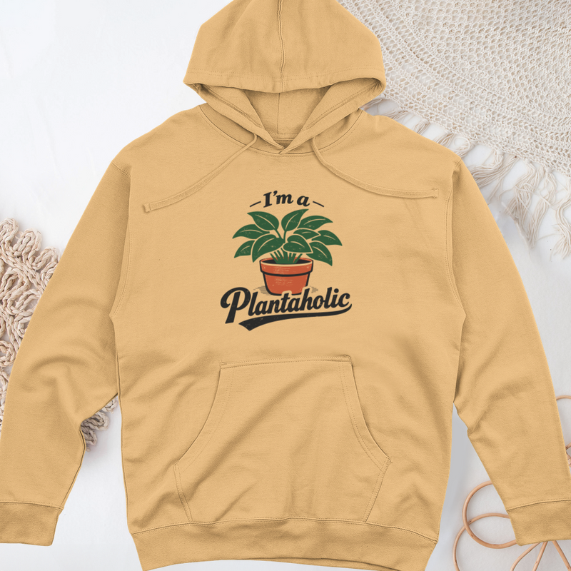 I’m a Plantaholic Midweight Hooded Sweatshirt