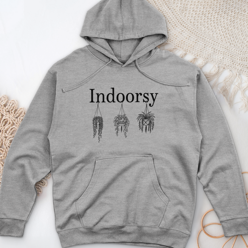 Indoorsy Midweight Hooded Sweatshirt
