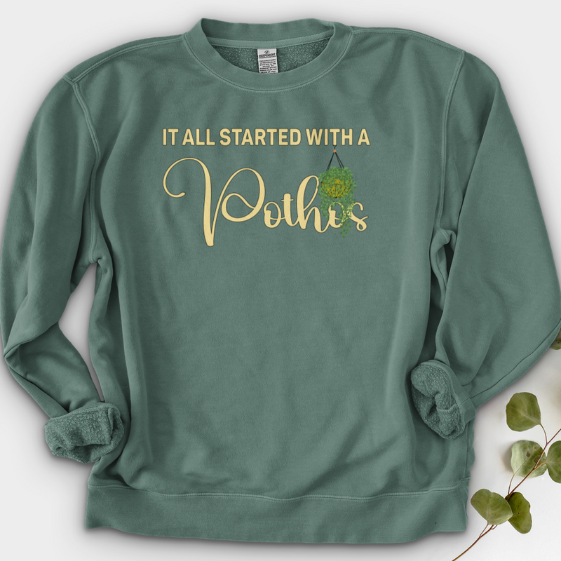 It all Started with Crewneck