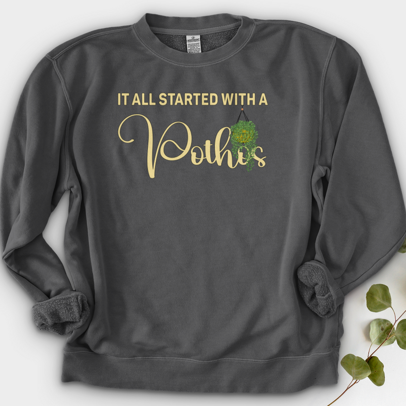 It all Started with Crewneck