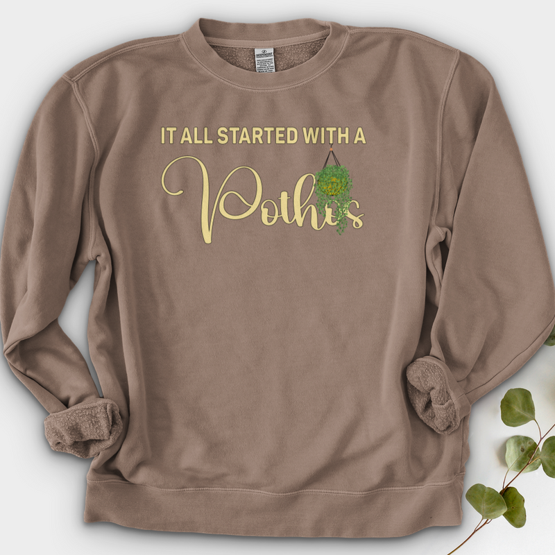 It all Started with Crewneck