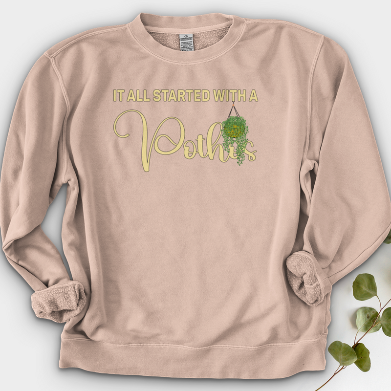 It all Started with Crewneck