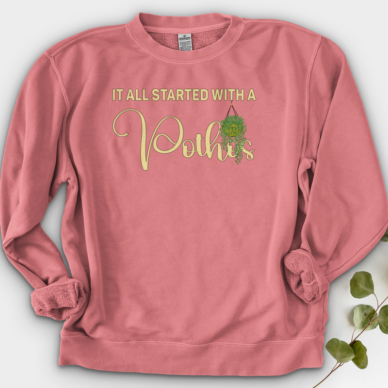 It all Started with Crewneck