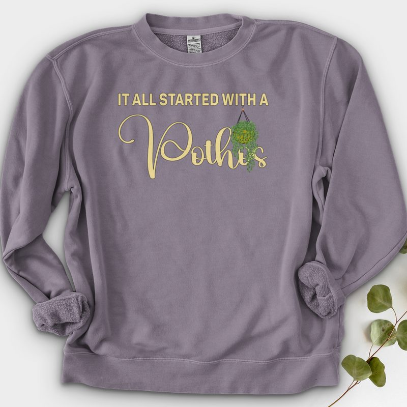 It all Started with Crewneck