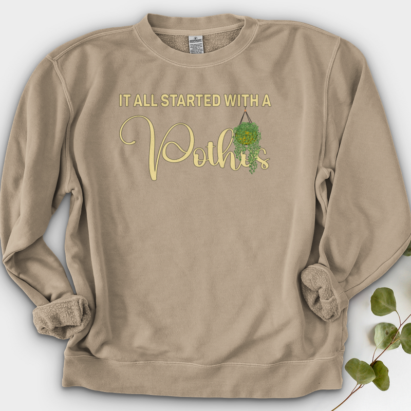 It all Started with Crewneck