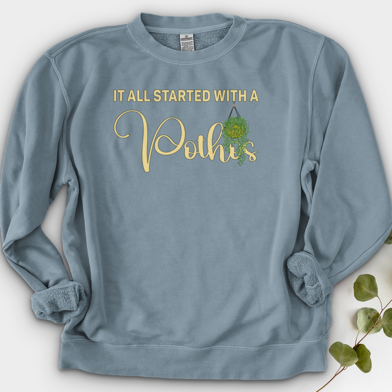 It all Started with Crewneck