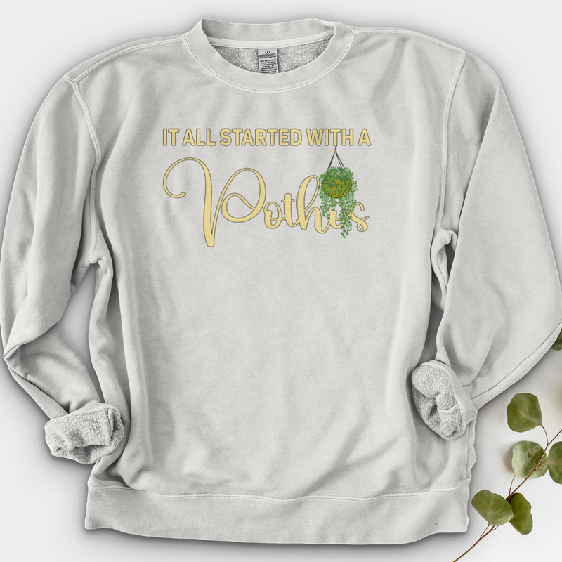 It all Started with Crewneck
