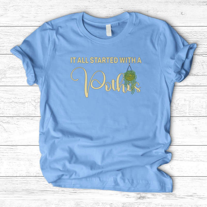 It all Started with T-Shirt