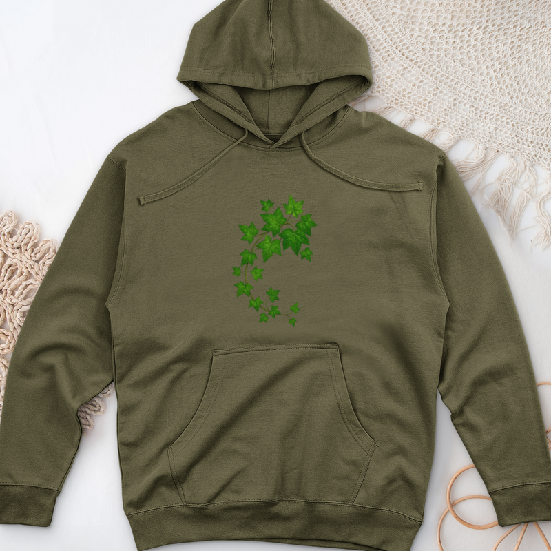 Ivy Plant Midweight Hooded Sweatshirt