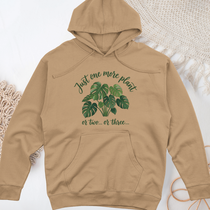 Just One More Plant 2 Midweight Hooded Sweatshirt