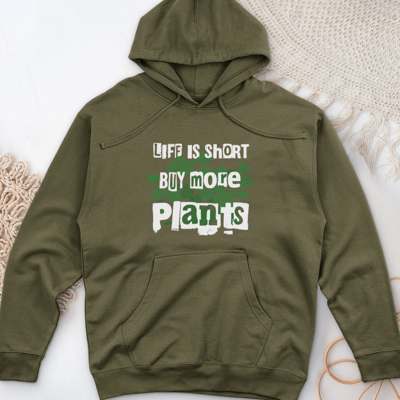 Life Is Short Midweight Hooded Sweatshirt