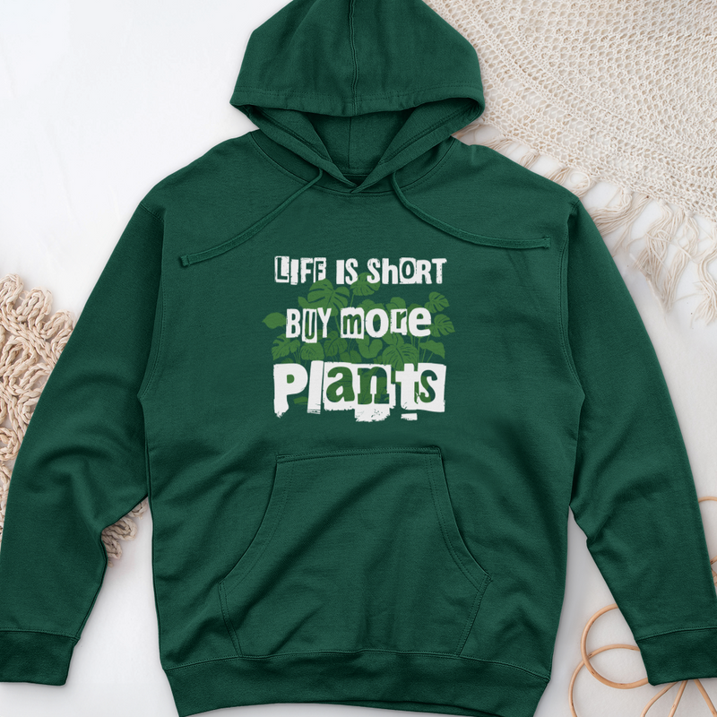 Life Is Short Midweight Hooded Sweatshirt