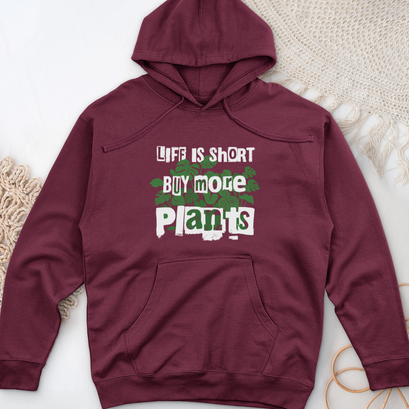 Life Is Short Midweight Hooded Sweatshirt