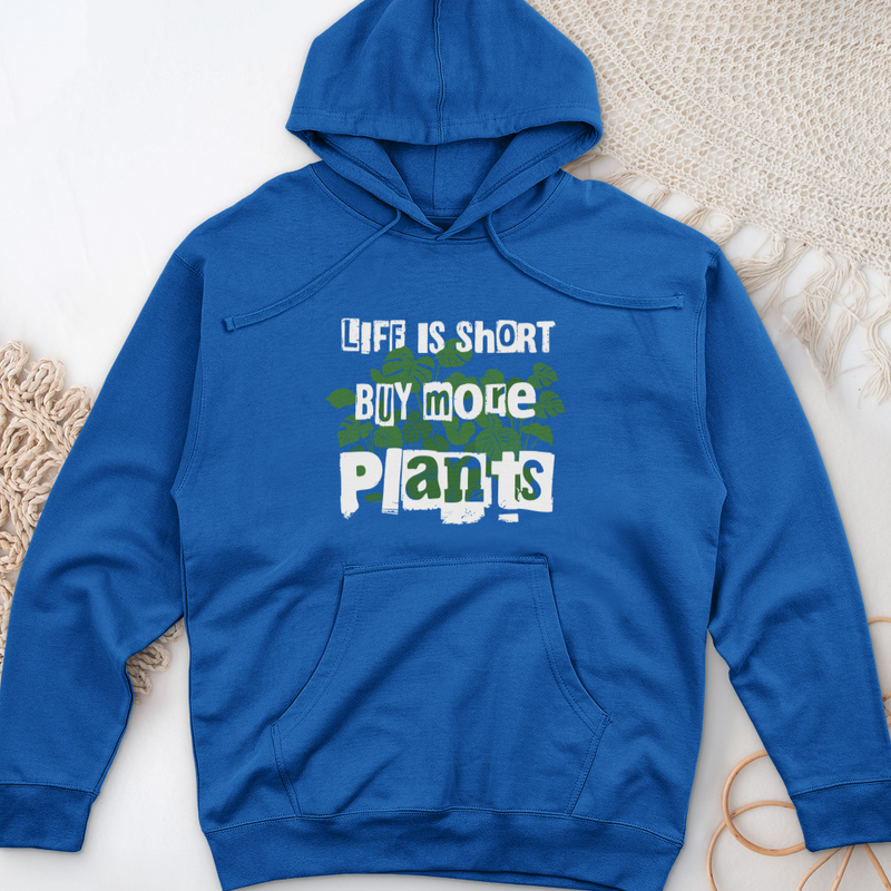 Life Is Short Midweight Hooded Sweatshirt
