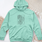 Monstera Deliciosa Midweight Hooded Sweatshirt
