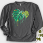Monstera Dripping Crewneck
