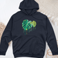 Monstera Dripping Midweight Hooded Sweatshirt