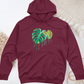 Monstera Dripping Midweight Hooded Sweatshirt