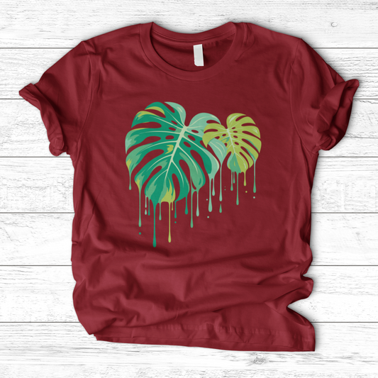 Monstera Dripping T-Shirt