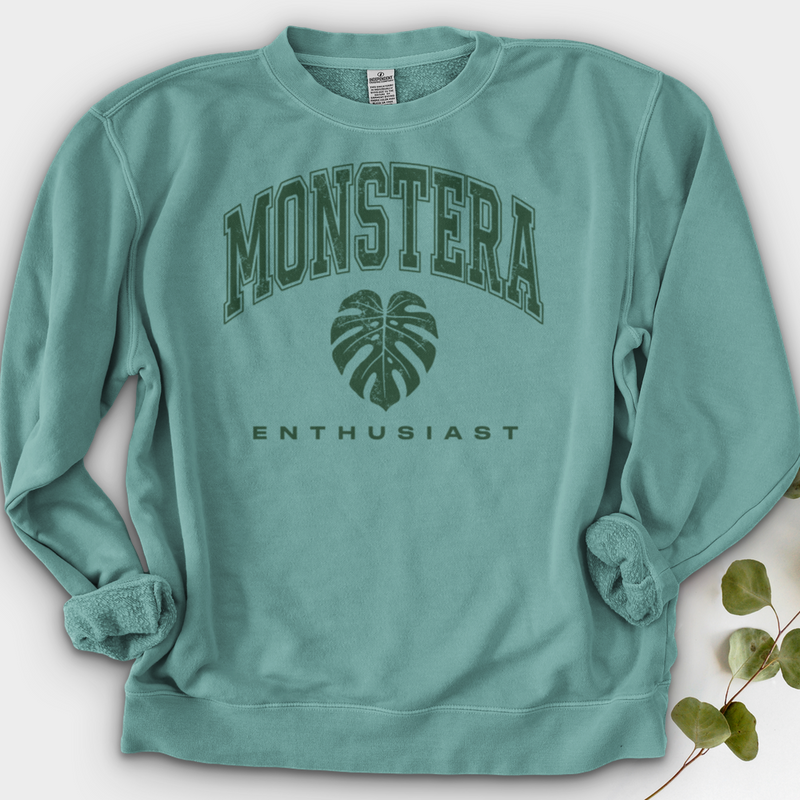 Monstera Enthusiast Crewneck